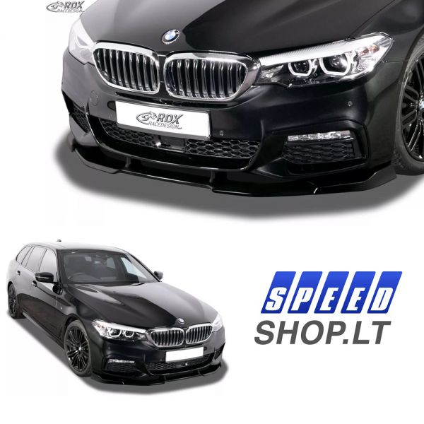 BMW 5 (G30-G31) priekinio bamperio pažeminimas